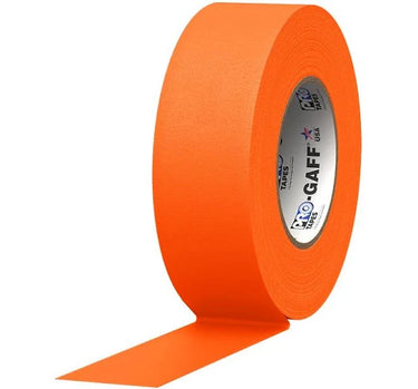 PRO GAFF TAPE - 2" X 50 YARDS - FLUORESCENT ORANGE - Port Lighting Systems