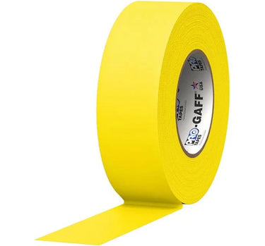 PRO GAFF TAPE - 2" X 55 YARDS - YELLOW - Port Lighting Systems
