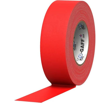 PRO GAFF TAPE - 2" X 55 YARDS - RED - Port Lighting Systems