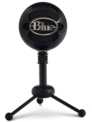 Blue Snowball USB Condenser Microphone, Gloss Black reference product image