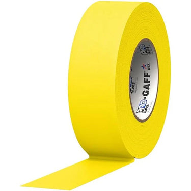 PRO GAFF TAPE - 2" X 55 YARDS - YELLOW - Port Lighting Systems