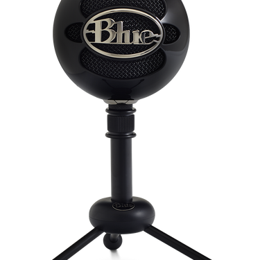 Blue Snowball USB Condenser Microphone, Gloss Black reference product image