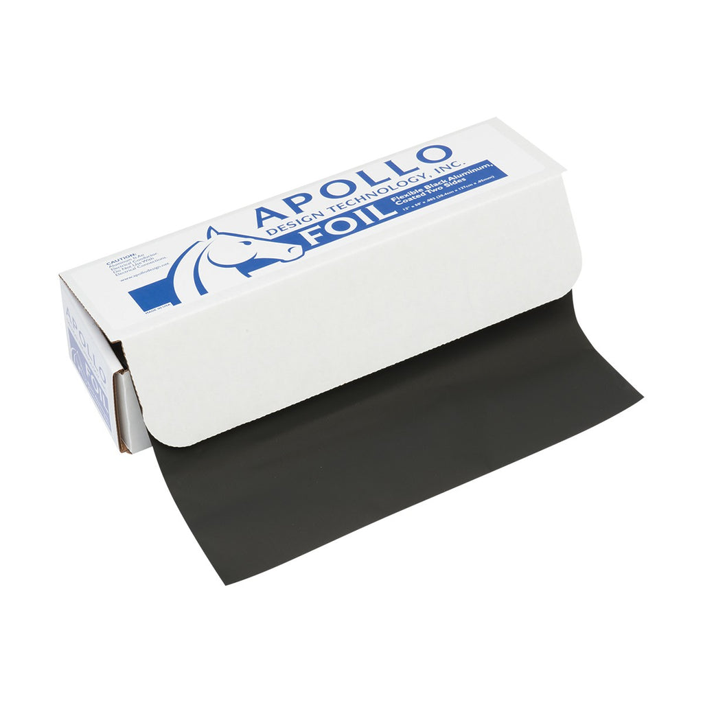 APOLLO BLACK ALUMINUM LIGHT MASK FOIL 24" X 25' ROLL - Port Lighting Systems