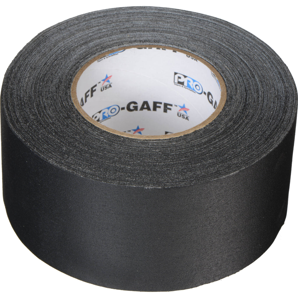 PROTAPES PRO GAFF TAPE - 3" X 55 YARDS - BLACK - Port Lighting Systems