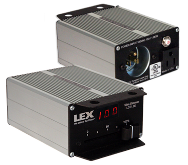 LEX SLIM DIMMER 1800W MANUAL CONTROL - Port Lighting Systems