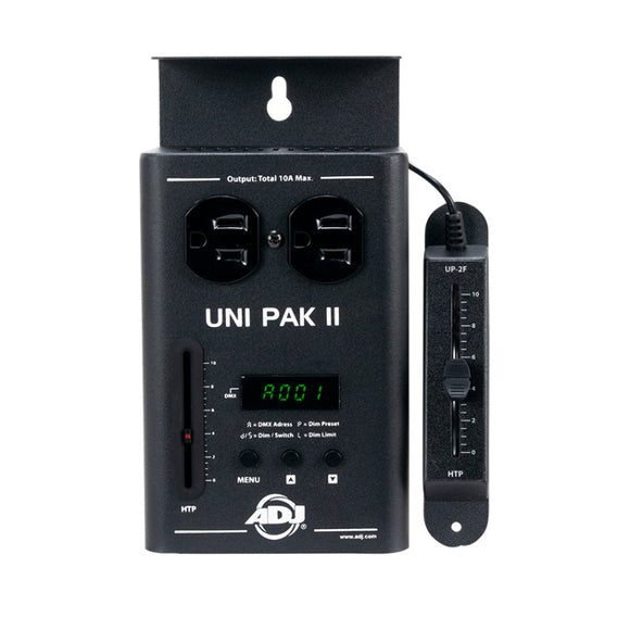 ADJ UNI-PAK II SINGLE CHANNEL DMX DIMMER/SWITCH PACK - Port Lighting Systems